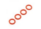 ARAC7452 O-RING P-5 4.5x1.5mm (Red) (4)