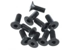 ARAC9813 Arrma Flat Head Hex Machine Screw M3X8mm (10Pcs)