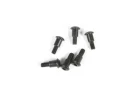 Axial M3x4x10mm Hex Socket Button Head Shoulder Screw (Black) (6pcs)