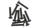 Axial M3x18mm Hex Socket Flat Head (Black) (10)