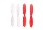 Hubsan X4D Spare Propellors (Red/White)