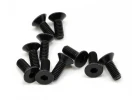 Wheelspin Racing Hobao M3X8mm Hex Socket Countersunk Screws (6)