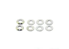 Hobao Hyper Front Track Width Adjustable Spacers 6X1mm 2X2mm