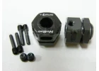 Hobao Wheel Hub Set +4mm (1 pair)