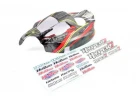 Hobao Hyper 7 Tq Sport New Printed Body (Grey/Black)