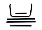 Hobao Hyper Front/Middle Cage Tube (Black)