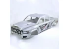 Hobao Hyper MT Plus II Printed Body Shell - Silver White