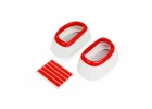 Inlet Set with Screens and Hardware: Hawk/T-45 140-160N