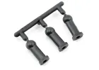 Tamiya 4mm Adjuster (Black 3 Pcs)