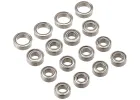 Tamiya TT-02 Ball Bearing Set: 10x5mm (8) + 11x5mm (4) + 12x8mm(4)