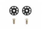 Tamiya Aluminium Wing Washers Black