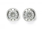 Tamiya Plated Front Wheels 22mm Matt