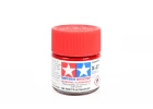 Tamiya Acrylic Mini Paints X-27 Clear Red