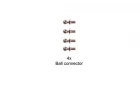 Tamiya 5mm Ball Connector (4Pcs)