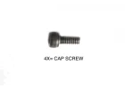 Tamiya 2.6mm X 6mm Cap Screw (4Pcs)