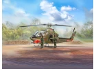 AH-1G Cobra with Vietnam War U.S. Helicopter Pilots 3 Figures