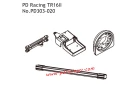 Ackerman Link 1PCS
Server support 1PCS
Center drive shaft 1PCS