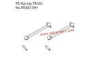 Fr.Transverse shafts 2pcs