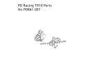 Rr. C hub Unit 1PCS