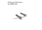 Differential Gear Shaft ∅8*24 2PCS