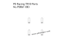 Idler Gear Shaft 4PCS