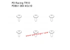 Step screw M3*10 6PCS