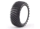 Hobao Directional Spike Tyre Set (4) - Mounted White