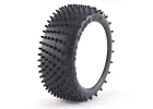 Hobao Directional Spike Tyre Set (4) - Mounted White