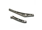 Hobao Hyper SS Cage Truggy CNC F/R Chassis Stiffener Set