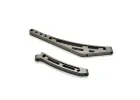 Hobao Hyper SS Cage Truggy CNC F/R Chassis Stiffener Set