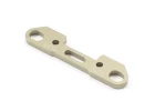 Hobao Vs CNC Aluminium Rear Lower Arm Holder 0.75 Deg. - Rr.