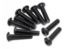 Button Head Screw M3x14mm (Hex Socket/10Pcs)