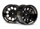 HPI Bullet Pepper-Pot Wheels Black Chrome (2)