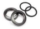 Shock Adjuster Nut 20mm - Gunmetal, Baja 5T, (2Pcs)