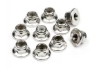 HPI Flanged Lock Nut M3 (10Pcs)