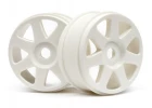 HPI V7 1:8 Buggy Wheel (42x83mm) - White - 1 Pair