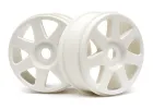 HPI V7 1:8 Buggy Wheel (42x83mm) - White - 1 Pair