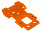 HPI Bulkhead Lower Plate 2.5mm (Orange)