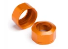 HPI Shock Cap 12Xm13X0.8mm (Orange/Grooved/2Pcs)