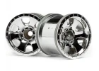 HPI Warlock 2.2 Wheels (2) - Chrome