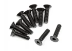 HPI Flat Head Screw M2.5X10mm (Hex Socket/10Pcs)