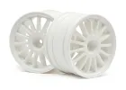 HPI WR8 White Tarmac Wheels (2) - 57 x 35mm