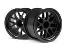 HPI BBS Spoke Wheel 48X34mm Black (14mm Offset/2Pcs)