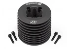 HPI Aluminium Heatsink Head (Black/F3.5 V2)
