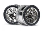 HPI Split 8 2.2 Truck Wheels - Chrome - 1 Pair