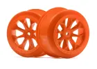 HPI 8-Shot SC Wheel (Orange/2Pcs)