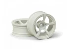 HPI D5 Wheel White (9mm/2Pcs)