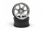 HPI 7Twenty Style55 Wheel Gunmetal (6mm/2Pcs)