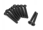 HPI Flat Head Screw M3X25mm (Hex Socket/10Pcs)