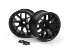 HPI RTR Wheel 26mm Black (9mm Offset/2Pcs)